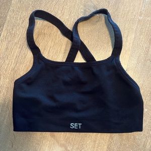 Set Active sports bra black